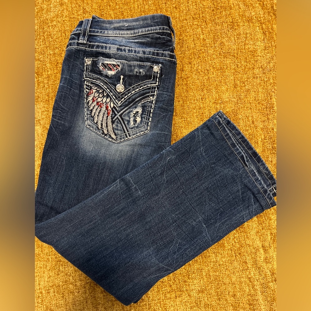 MISS ME Women’s Size 34 CURVY STRAIGHT Jeans NWOT